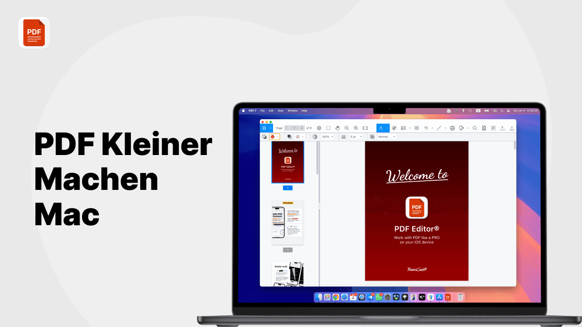 pdf kleiner machen mac